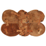 Log Bar Table 90x54x105 cm Solid Wood Acacia 351786
