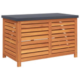 Garden Storage Box 60x50x55 cm Solid Wood Eucalyptus 367838