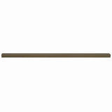 Stair Nosings 30 pcs Brown 67 x 3 x 2 cm Aluminium 4013477