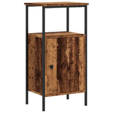 Bedside Cabinets 2 pcs Old Wood 41x31x80 cm Engineered Wood 857247