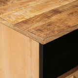 Bedside Table 2 pcs Brown 50 x 33 x 60 cm Solid Mango Wood 4018923