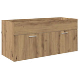 Sink cabinet with Storage with Door Artisan Oak Engineered Wood 880442