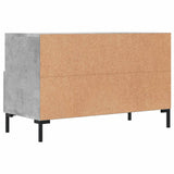 TV Cabinet Concrete Grey 80x36x50 cm Engineered Wood 828976