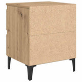 Bedside Cabinet Artisan oak 40 x 35 x 50 cm Engineered wood 871920