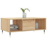 Coffee Table Sonoma Oak 90x50x36.5 cm Engineered Wood 830583
