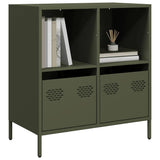 Sideboard Olive Green 68x39x73.5 cm Cold-rolled Steel 851362
