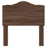 Headboard Brown Oak Engineered wood 888074