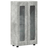 TV Cabinet Set FLORIN 3 pcs Concrete Grey Engineered Wood 3397937