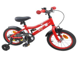 Kids Bike 14 Inches for 3-5 Years Old Red 42009513