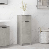 Bathroom Cabinet Concrete Grey 32x34x90 cm Engineered Wood 811290