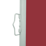 Patio Retractable Side Awning 170x300 cm Red 317889