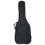 Electric Bass Guitar for Beginner with Bag Blue and Black 4/4 46" 70182