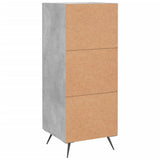 Sideboard Concrete Grey 34.5x34x90 cm Engineered Wood 830416