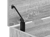 Shoe Bench Grey Sonoma 102x30.5x45 cm Engineered Wood 859141