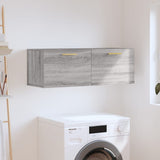 Wall Cabinet Grey Sonoma 100x36.5x35 cm Engineered Wood 830122