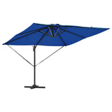 Umbrella Azure Blue 286 x 284 x 270 cm Aluminium and Polyester 42003324
