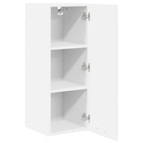 Hanging Cabinet with Door White 30 x 31 x 80 cm Engineered Wood 884242