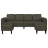Living Room Couch 3 pcs Army Green 3335142