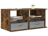 TV stand with Drawer Smoked Oak 79 x 40 x 48 cm 8000464
