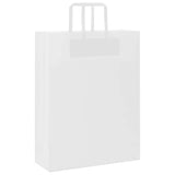 Paper Bags 250 pcs with Handles White 32x12x42 cm 4101844