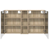 Bathroom Cabinet Set 3 pcs 120 x 14.5 x 70 cm Engineered wood 3403746