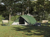 Camping Tent with Roof Green 275 x 230 x 140 cm Taffeta 42001193
