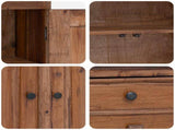 Storage Cabinet 63 x 30 x 79 cm Solid Mahogany Wood 42012413