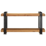 Wall Shelf 90x33x45 cm Solid Wood Acacia 4017487