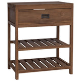 Bathroom Cabinet Natural 60 x 45 x 75 cm Solid Teak Wood 42026907