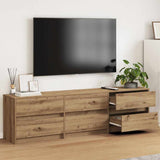 TV Units 2 pcs Artisan Oak 180 x 34 x 50 cm Engineered Wood 3385629