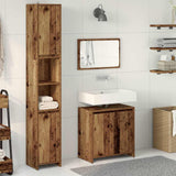 3 Piece Bathroom Furniture Set Old Wood Engineered Wood 3328565