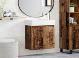 Bathroom Vanity Unit with Tap Old Wood 45.5 x 22.5 x 84 cm 889519