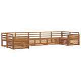 Outdoor Sofa Set 7 pcs Natural 3374064