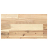 Floating Shelves 4 pcs 60x20x4 cm Untreated Solid Wood Acacia 3279422