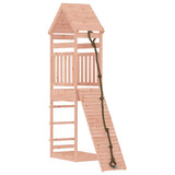 Playhouse with Climbing Wall Solid Wood Douglas 3156899