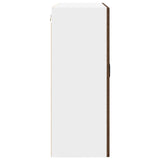 Wall Cabinet PORTO Brown Oak 80 x 31 x 80 cm Engineered Wood 885412