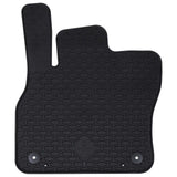 Car Mat 4 pcs Black suitable for Audi Q3 2019-2025 Rubber 42029090