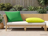 Cushion with Pillow HEERLEN 2 pcs Bright Green Polyester 928416