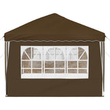 Pop-up Party Tent 575 x 289 x 245 cm Taupe 42019795