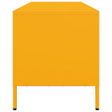 TV Cabinet Mustard Yellow 135x39x43.5 cm Cold-rolled Steel 851337