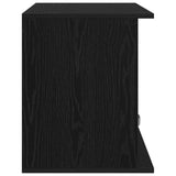 TV stand with Drawer Black Oak 79 x 40 x 48 cm 8000461