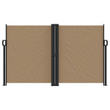 Retractable Side Awning Taupe 140x1200 cm 4004814
