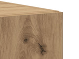 Highboard 2 pcs Artisan Oak 50 x 42.5 x 185 cm 3365586