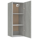 Wall Cabinet Grey Sonoma 34.5x34x90 cm Engineered Wood 817439