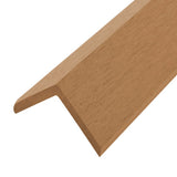 5 pcs Decking Angle Trims WPC 170 cm Teak Colour 45021