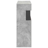 Electric Fireplace Concrete 64 x 30 x 87 cm Engineered wood 8021106
