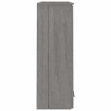 Top for Highboard HAMAR Light Grey 85x35x100cm Solid Wood Pine 340507