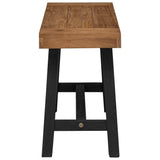 340743 Bench 110 cm Solid Wood Teak
