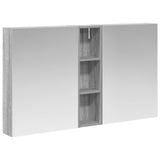 Bathroom Cabinet Set 3 pcs 120 x 14.5 x 70 cm Engineered wood 3403749
