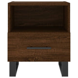 Bedside Cabinets 2 pcs Brown Oak 40x35x47.5 cm Engineered Wood 827499